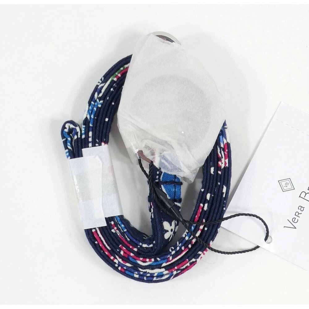 Vera‎ Bradley Holiday Owls Cotton Lanyard NWT